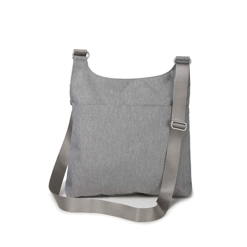 Baggallini Womens New Classic Zip With Rfid Phone Wristlet On Track Crossbody, Stone, One Size US - Image 4